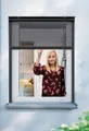 Insektenschutzrollo für Fenster, Fiberglas Fliegengitter mit Aluminium Rahmen, SCHELLENBERG, mit Bohren, verschraubt, in verschiedenen Farben und Größen erhältlich
