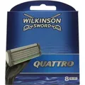 Wilkinson Quattro Rasierklingen, 8er Pack