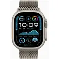 APPLE Watch Ultra 2 GPS + Cellular 49mm Natural Titanium Case with Natural Titanium Milanese Loop - S