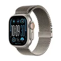 Apple Watch Ultra 2 Natur Titanium Milanese Loop Natur S 2024 GPS + Cellular 49m