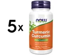 5 x NOW Foods Curcumin - 60 vcaps (433,30 EUR/kg)