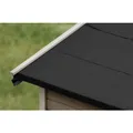 KARIBU Dachbahn für Gartenhäuser, Bitumen - schwarz