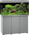 Aquariumkombination JUWEL Rio 350 SBX mit LED-Beleuchtung, Heizer, Filter und Unterschrank grau