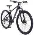 Bikestar Mountainbike 29 Zoll, ab 162 cm, Aluminium, Damen, Herren, 21 Gang Shimano Tourney RD-TY300 Schaltwerk, Kettenschaltung, Scheibenbremse, Rahmen 43 cm, Hardtail