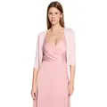 Vera Mont Strickjacke Damen langarm (1-tlg) Ärmelschlitz rosa XS (32)