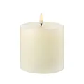 Uyuni Led Rustikale Kerze Elfenbein -Ø10.1x10cm