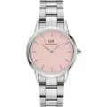 Nur Zeit Daniel Wellington Versilbert/Stahl Kollektion Iconic Link - frau