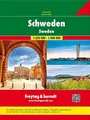 Schweden, Autoatlas 1:250.000 - 1:400.000: Straßenatlas mit Spiralbindung (freytag & berndt Autoatlanten)