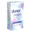 Frei Haus: Durex Hautnah Extra Feucht 8 ultradünne Markenkondome, viel Gleitgel