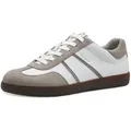 Tamaris Plateausneaker Freizeitschuh, Halbschuh, Schnürschuh mit gepolstertem Schaftrand weiß 37 EU