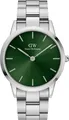 Daniel Wellington - Iconic Link Emerald DW00100427, Mineralglas, Edelstahlgeh.