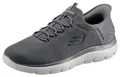 Skechers SUMMITS-HIGH RANGE Slip-On Sneaker, Freizeitschuh mit Slip Ins-Fersenpart für einen leichten Einstieg