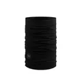 Buff®| Schlauchschal Merino Lightweight Männlich Weiblich Erwachsene Multifunktionaler Schal aus 100% Merinowolle, Wandern, Outdoor, Nachhaltig, Leicht, Schlanke Passform, Einheitsgröße, Noir