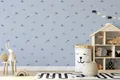 TADESSI Vliestapete Kinderzimmer M1-No.763 | Blau | Grau | Tapete mit Tieren