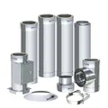 H&M Germany NewLine Edelstahl-Schornstein-Paket 5,2m 150mm 05 doppelwandig