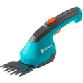 Gardena Set AkkuCut Li Gras- und Strauchschere: Akku-Grasschneider zum Konturieren von Hecken, Gräsern u. Sträuchern, 8 cm Schnittbreite (9852-33)