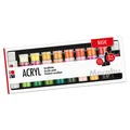 Marabu Acrylfarben Set BASIC auf Wasserbasis 32 x 3,5 ml / 2 x 59 ml