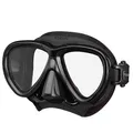 TUSA Intega tauch-Maske schnorchel taucherbrille Profi (Black/Black)