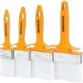 Hinrichs Lasurpinsel Set 4x Malerpinsel Set Profi in 4 Breiten