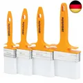 Hinrichs Lasurpinsel Set – 4X Malerpinsel Set Profi in den Breiten 50mm, 70mm, 1