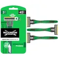 WILKINSON SWORD - Quattro Essential Einwegrasierer, 3 Stück