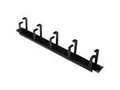 Digitus Kabelrangierpanel 5x Kabelringe 19" 1HE RAL 9005 schwarz (DN-97602)
