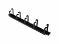 DIGITUS Kabelrangierpanel mit Kabelführungsbügeln für 483 mm (19")-Schränke, 1HE