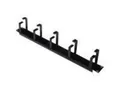 Digitus Kabelrangierpanel 5x Kabelringe 19" 1HE RAL 9005 schwarz (DN-97602)