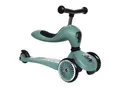 Scoot and Ride 2In1- Highwaykick 1, Dunkelgrün, Metall, Kunststoff, 24x37x55 cm, höhenverstellbarer Lenker, weicher Sitz, Anti-Überschlag-Vorrichtung, Outdoor Spielzeug, Kinderfahrzeuge, Scooter & Cityroller