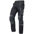 PUMA Workwear Arbeitsbundhose PRECISION X Arbeitshose für Herren - Verstärkte Kniepartien mit vielen Taschen - für Handwerk, Produktion und Baugewerbe schwarz 50