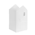 Haus der schönen Dinge Scheune 9,5x8x17,5cm Räder Design