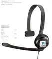 EPOS PC 7 USB Monophonic Office Headset mit Mikrofon und Geräuschunterdrückung