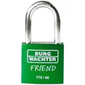 Burg Wächter 39451 Vorhängeschloss 40.00 mm verschieden schließend   Grün Sch...