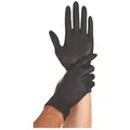 Franz Mensch Nitril-Handschuhe Hygostar "Safe Light", Schwarz, 100 Stück schwarz L