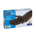 HYGOSTAR unisex Einmalhandschuhe SAFE LIGHT schwarz Größe L, 100 St.