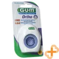 GUM ORTHO Zahnseide 50 Stk. Ideal für kieferorthopädische Geräte mit Einfädler