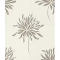 Rasch Vliestapete, strukturiert, Floral, Blumenmuster weiß
