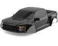 Traxxas Ford Raptor-R Karosserie komplett schwarz mit Anbauteile TRX10112-BLK ..