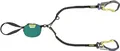Climbing Technology Unisex-Adult Hook IT Twist Set Ferrata, Green, One Size