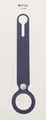 Offiziell Apple Einzelhandel Airtag Ösen Hülle Halter für Airtag Tief Marineblau