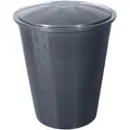 Trendline - Regentonne Rund Deckel Hahn 300l Grau Regenwassertonne Wassertank