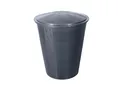 TrendLine Regentonne rund Deckel Hahn 300L grau Regenwassertonne Wassertank
