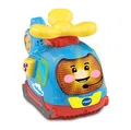 Vtech TUT TUT Baby Flitzer - Helikopter – Spielzeugauto mit Musik, aufleuchtender Taste, spannenden Sätzen und Geräuschen – Für Kinder von 1-5 Jahren
