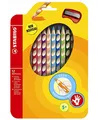 STABILO Easycolors Buntstifte Start Rechtshänder + Spitzer, 12 Stück