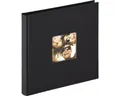 Fotoalbum Fun zum einkleben 30 Seiten schwarz 18x18 cm