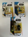 HASBRO DISNEY STAR WARS - 3 FIGURES - Stormtrooper -Luke Skywalker - Grogu
