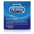 durex Kondome Durex Extra Safe Kondomen - 3 Stück weiß