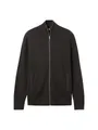 TOM TAILOR Sweatshirt Structure Mix Knit Jacket (1-tlg)