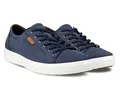 ECCO Sneaker Mens Soft 7 (aus Premium-Leder) marineblau Herren