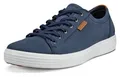 Sneaker " Soft 7M", Freizeitschuh, Halbschuh, Schnürschuh mit Markenlabel, Gr. 47, marine
